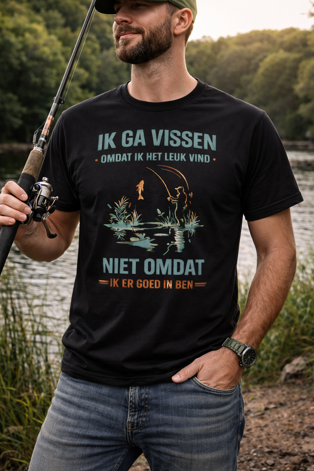 Ik Ga Vissen Omdat Ik Het Leuk Vind Niet Omdat Ik Er Goed In Ben