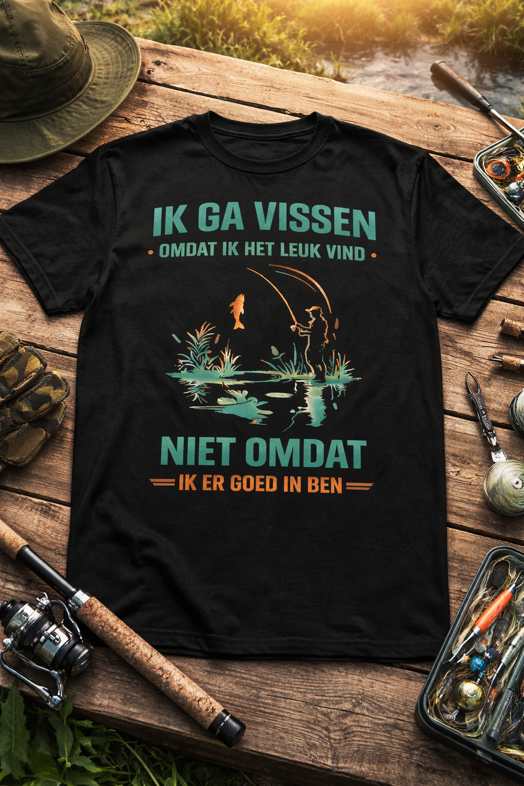 Ik Ga Vissen Omdat Ik Het Leuk Vind Niet Omdat Ik Er Goed In Ben