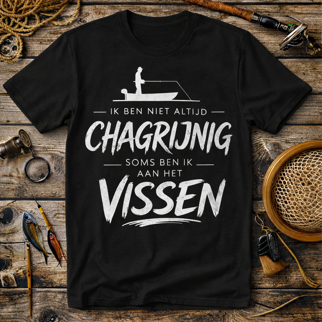 Ik Ben Niet Altijd Chagrijnig, soms Ben Ik Aan Het Vissen