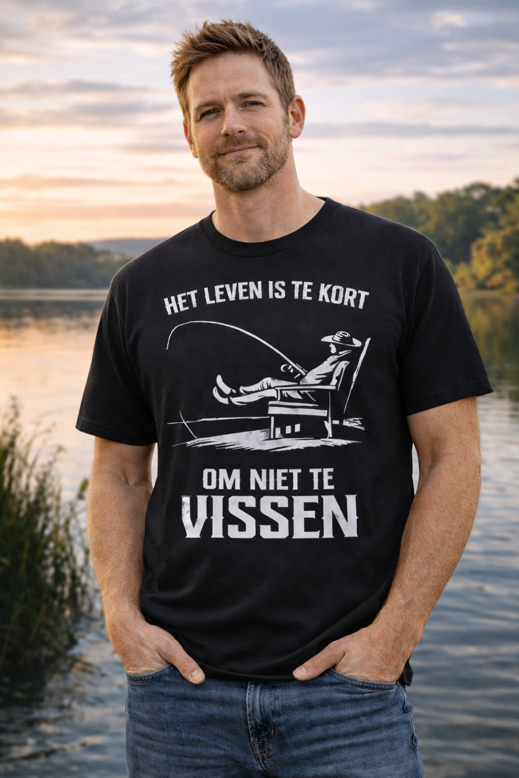 Het leven is te kort om niet te vissen