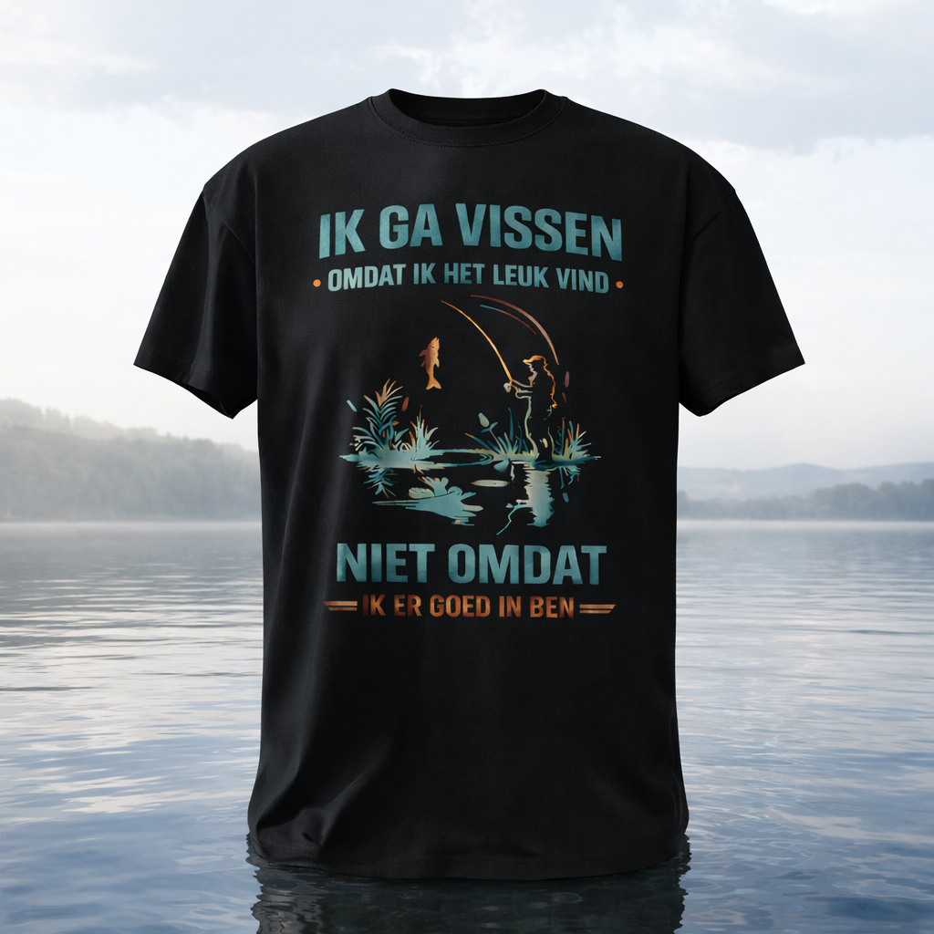 Ik Ga Vissen Omdat Ik Het Leuk Vind Niet Omdat Ik Er Goed In Ben