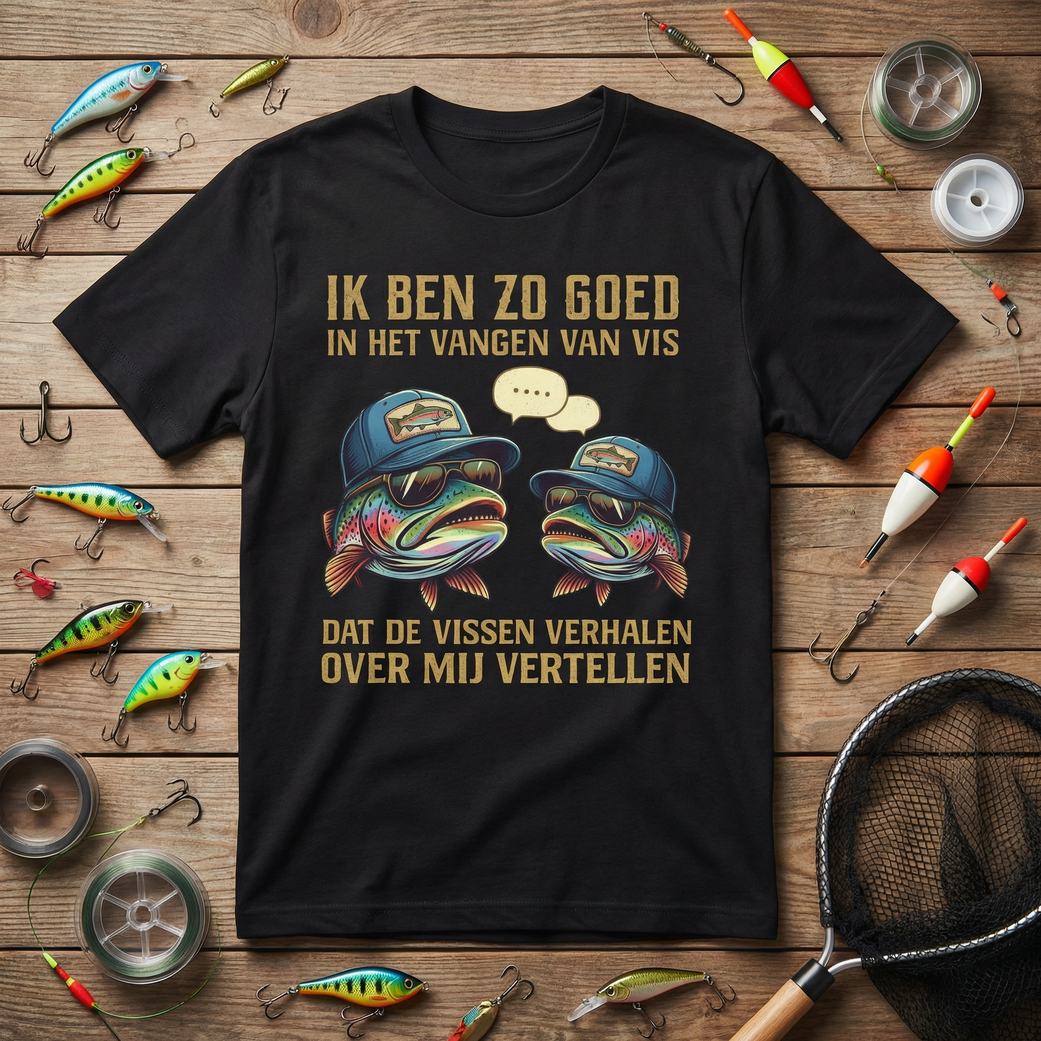 Ik Ben Zo Goed In Het Vangen Van Vis Dat De Vissen Verhalen Over Mij Vertellen